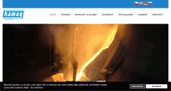 Desktop Screenshot of hamag.cz